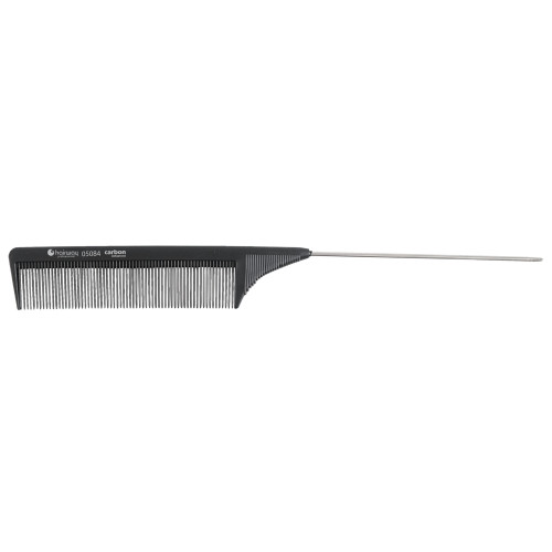 Tupírovací karbónovy hrebeň s hrotom Hairway 23cm